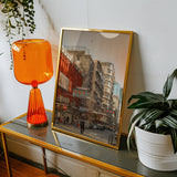 Mongkok pedestrians and street vendors in vibrant Hong Kong neighborhood