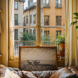 A Seat at the Table 18x24 print in gallery frame