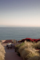 Secret Hideaway hidden California coastal seating where ocean whispers against rocks