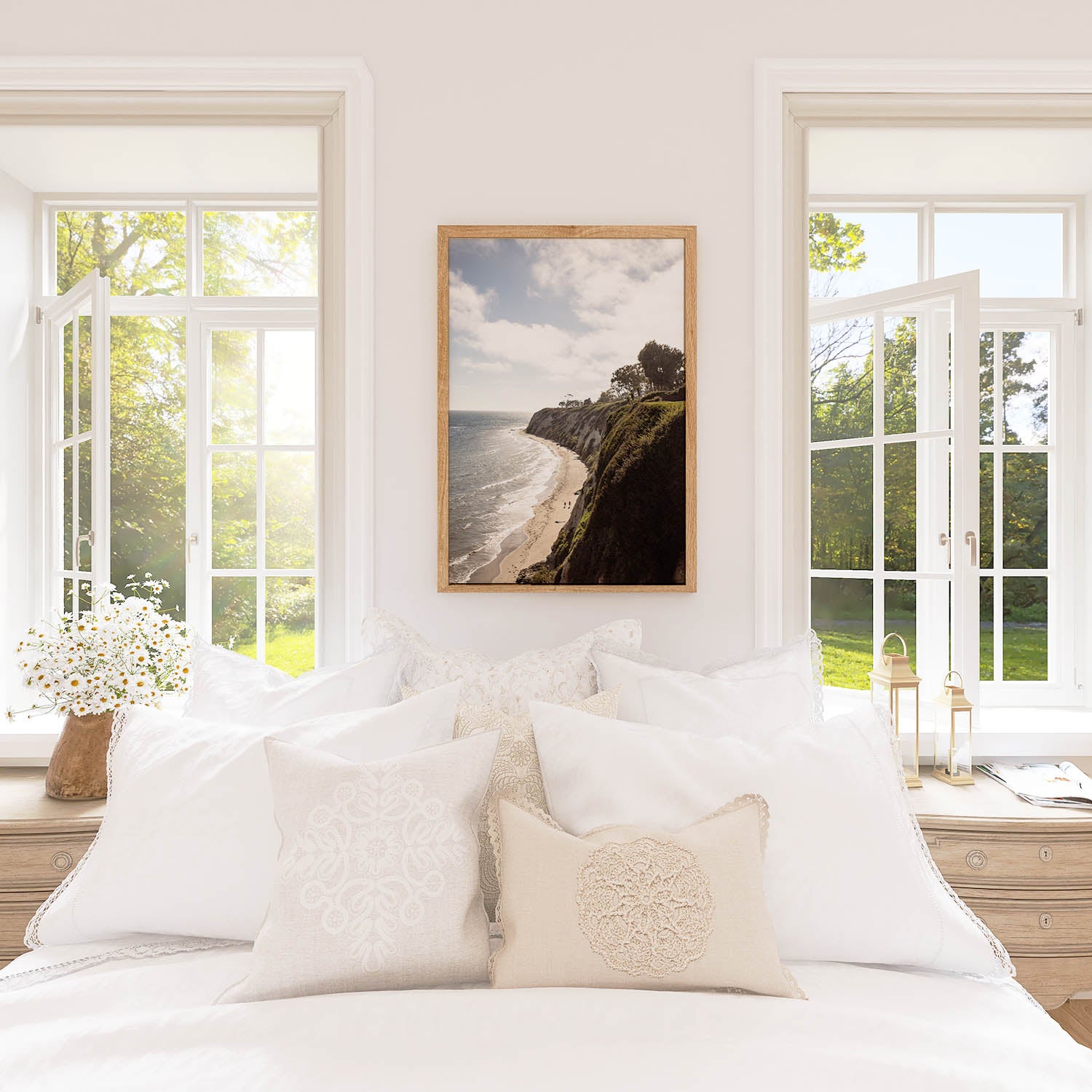 Standing Still 12x16 print in gallery frame